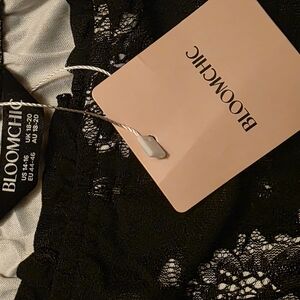 Bloomchic Black Lace Top